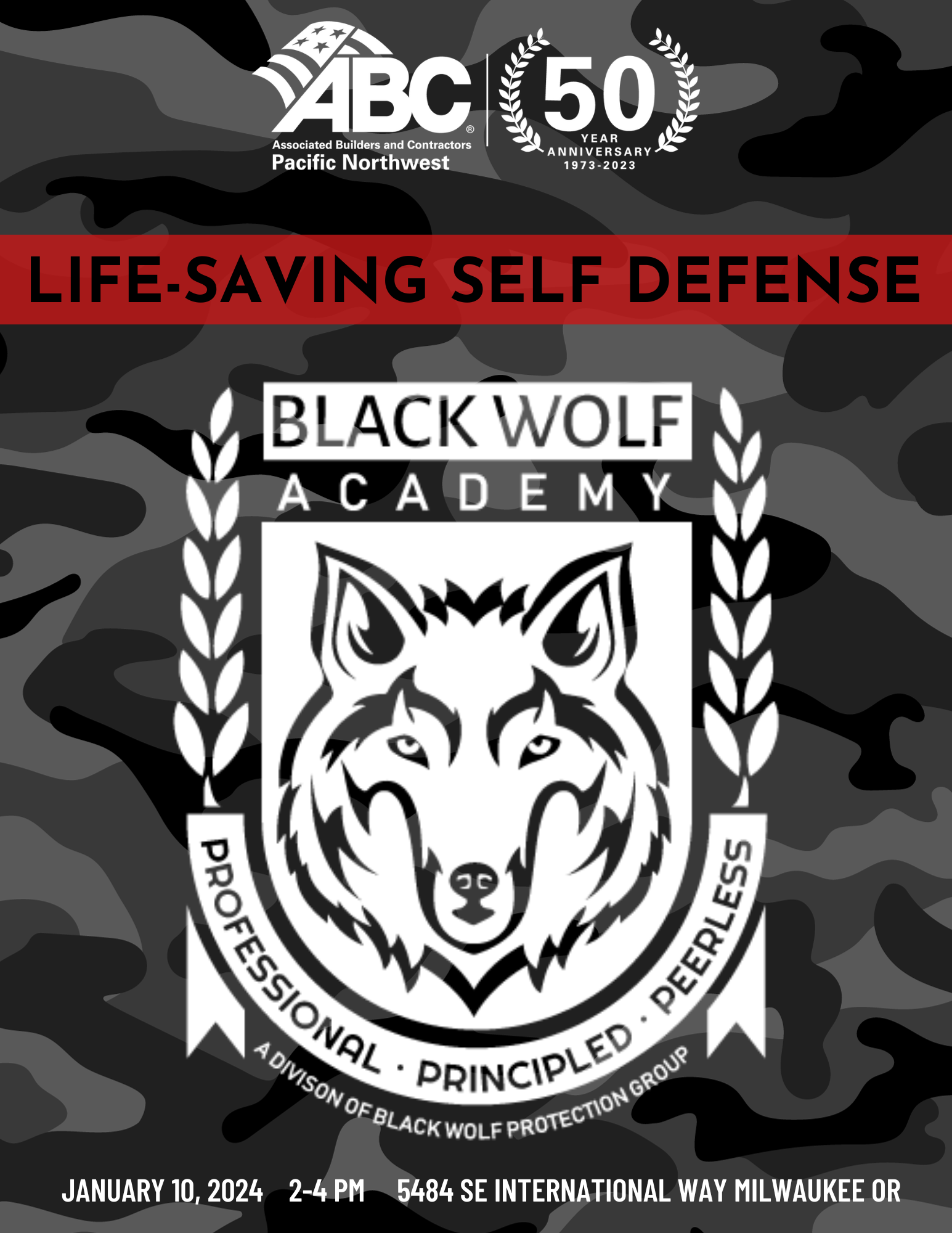 Black Wolf Self Defense January 10 2024